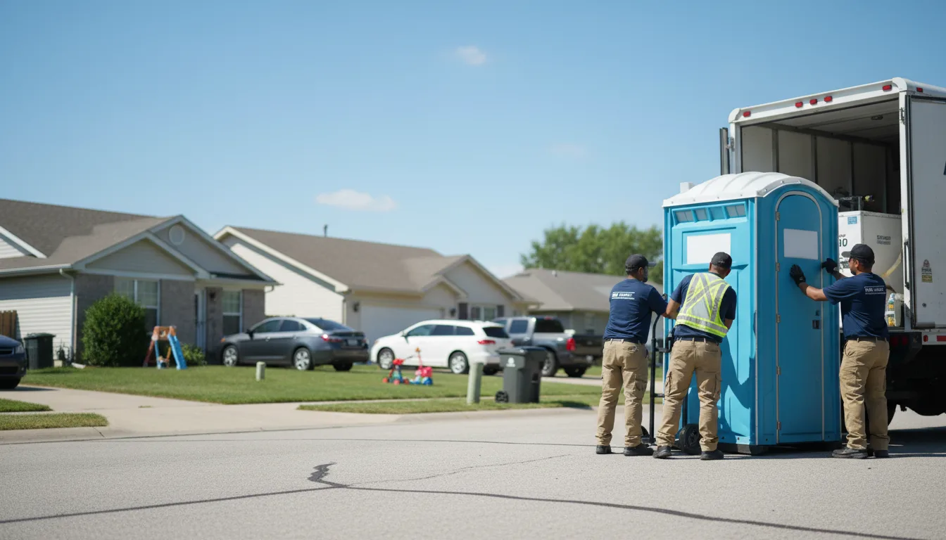 Standard Porta Potty Rentals in Overland Park, KS near me